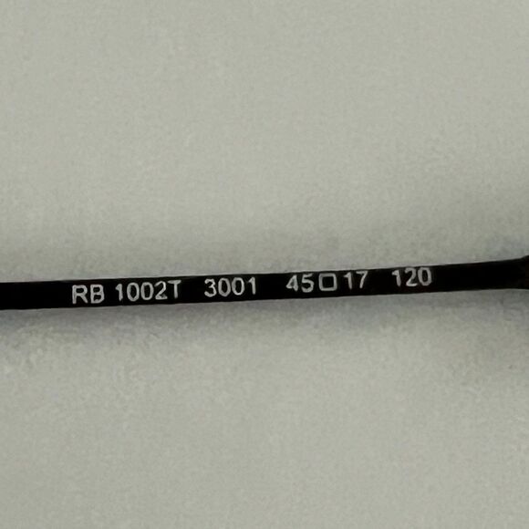 Ray-Ban Jr Titanium Glasses Frames (RB1002T 3001 45-17-120) - Picture 3 of 4